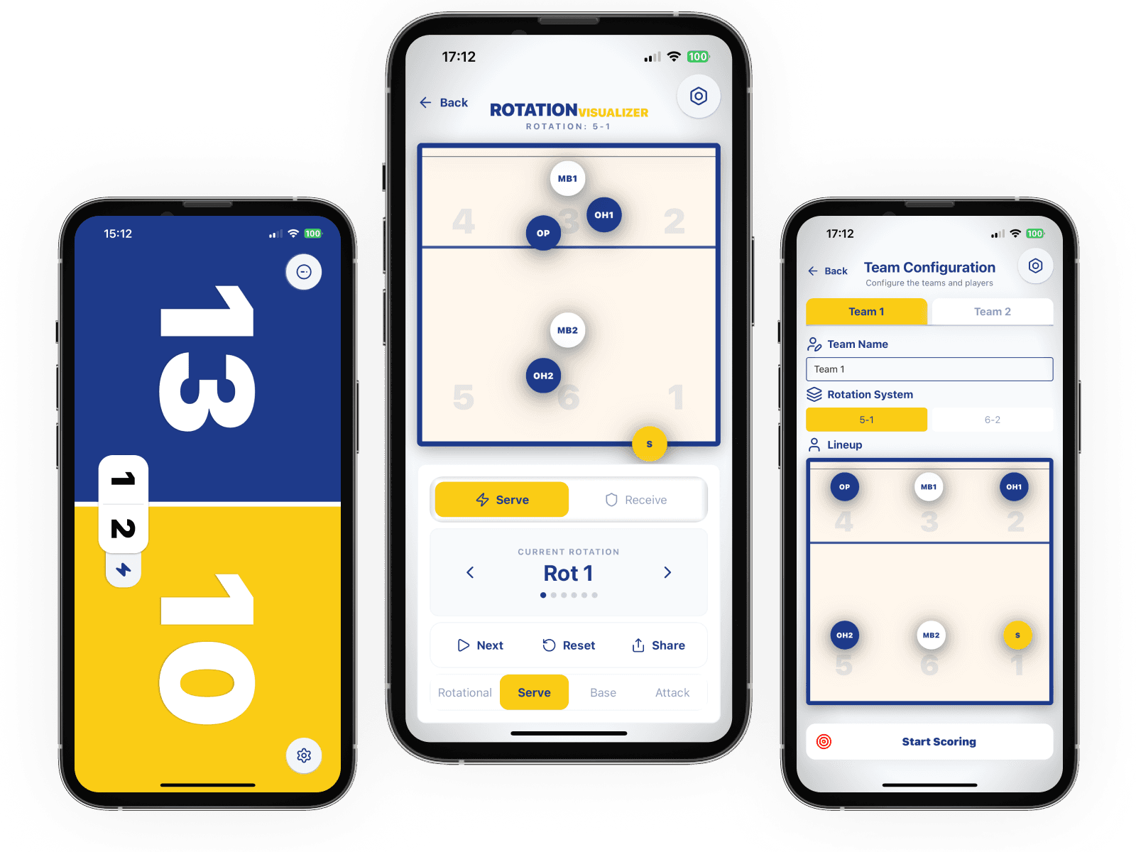 Vollero App Screenshots